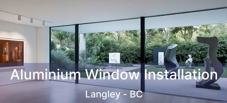  Aluminium Window Installation Langley - BC