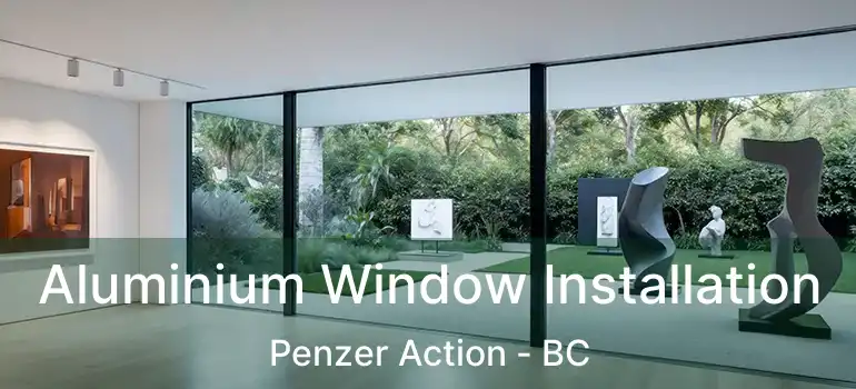  Aluminium Window Installation Penzer Action - BC