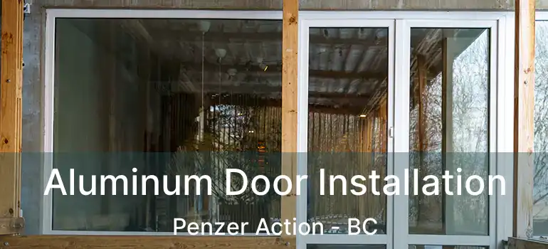  Aluminum Door Installation Penzer Action - BC