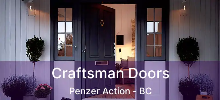  Craftsman Doors Penzer Action - BC