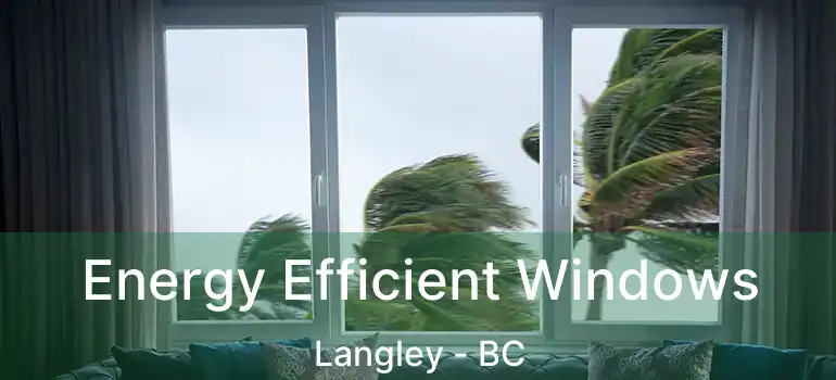  Energy Efficient Windows Langley - BC