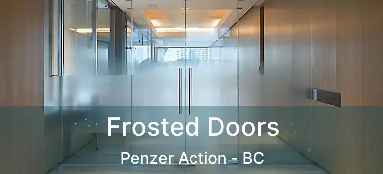  Frosted Doors Penzer Action - BC
