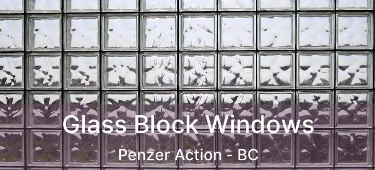  Glass Block Windows Penzer Action - BC
