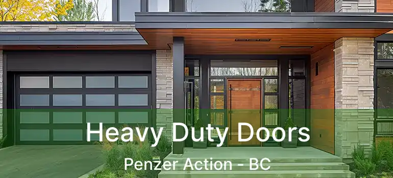  Heavy Duty Doors Penzer Action - BC