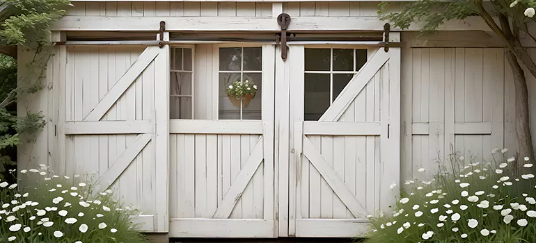 Rear Barn Door Repair in Langley, BC
