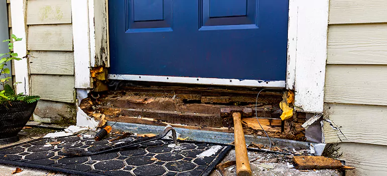 Broken Door Jamb Repair in Langley, BC