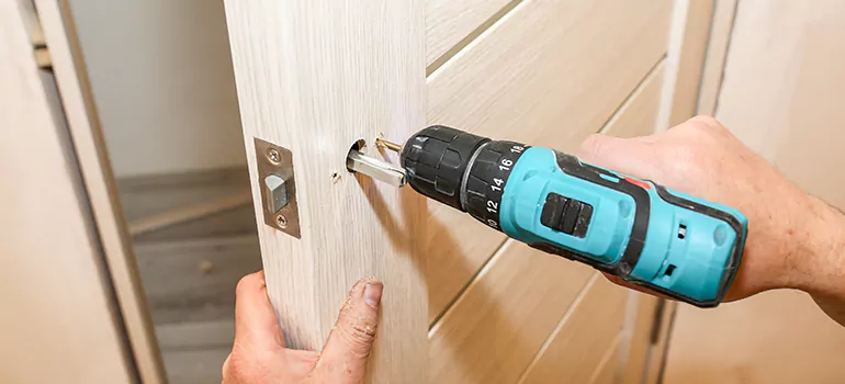 Old Door Knob Repair in Langley, British Columbia
