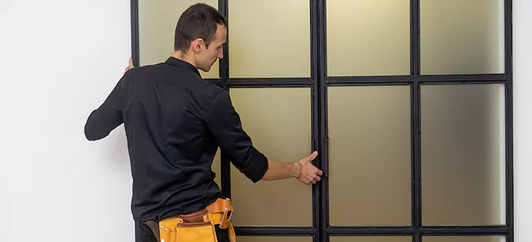 Patio French door installation in Langley, BC
