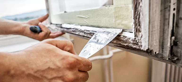 Exterior Window Frame Repair in Langley, BC