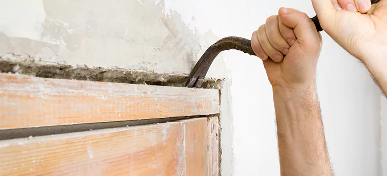 Metal Door Jamb Repair in Langley, BC