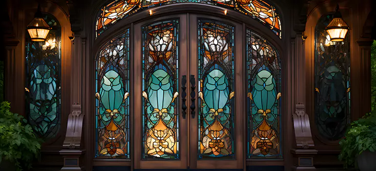 Wrought Iron Storm Door in Langley, BC