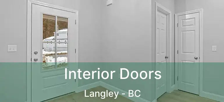  Interior Doors Langley - BC