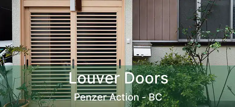  Louver Doors Penzer Action - BC