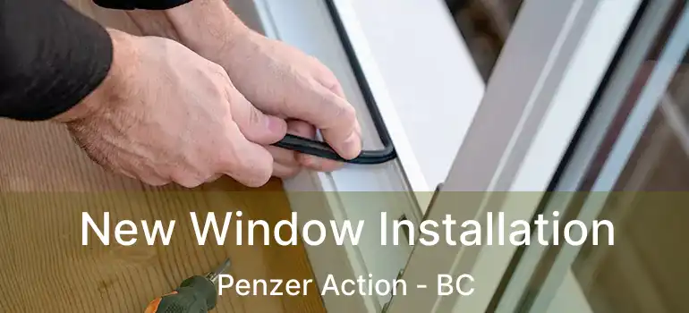  New Window Installation Penzer Action - BC