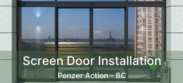  Screen Door Installation Penzer Action - BC