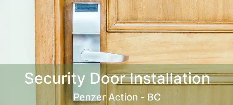  Security Door Installation Penzer Action - BC