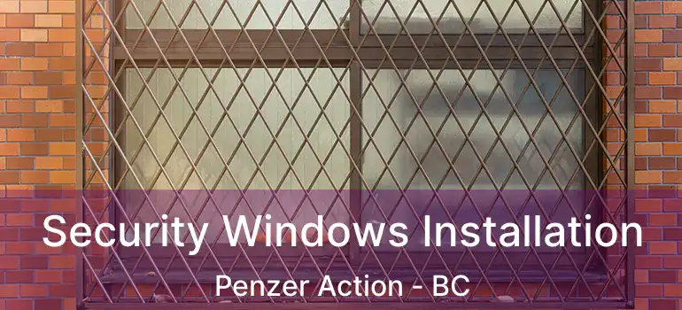  Security Windows Installation Penzer Action - BC