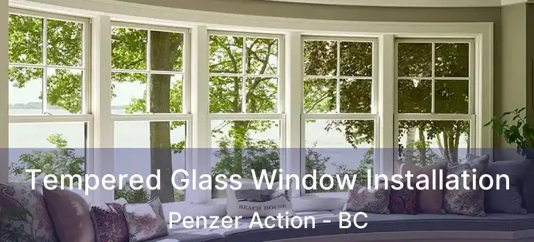  Tempered Glass Window Installation Penzer Action - BC
