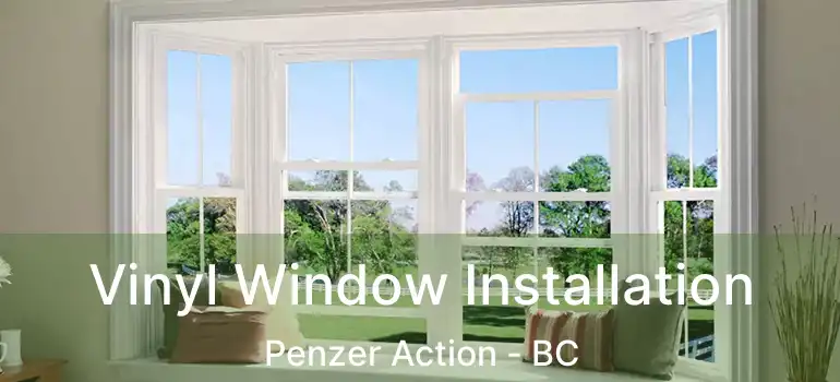  Vinyl Window Installation Penzer Action - BC